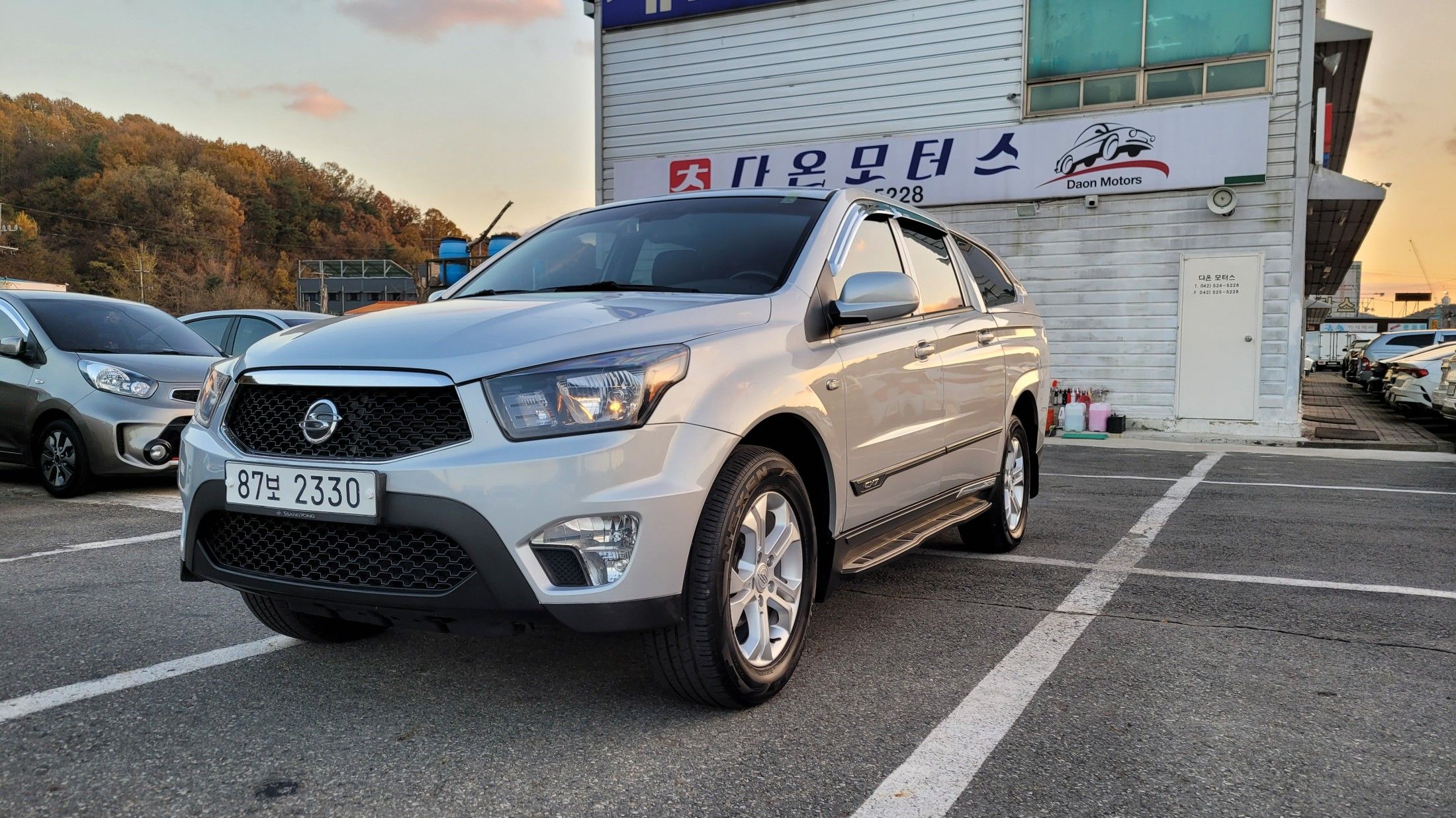 SSANGYONG Korando Sports.