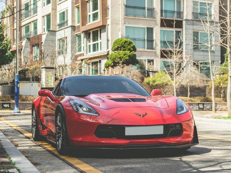 Chevrolet Corvette реклама