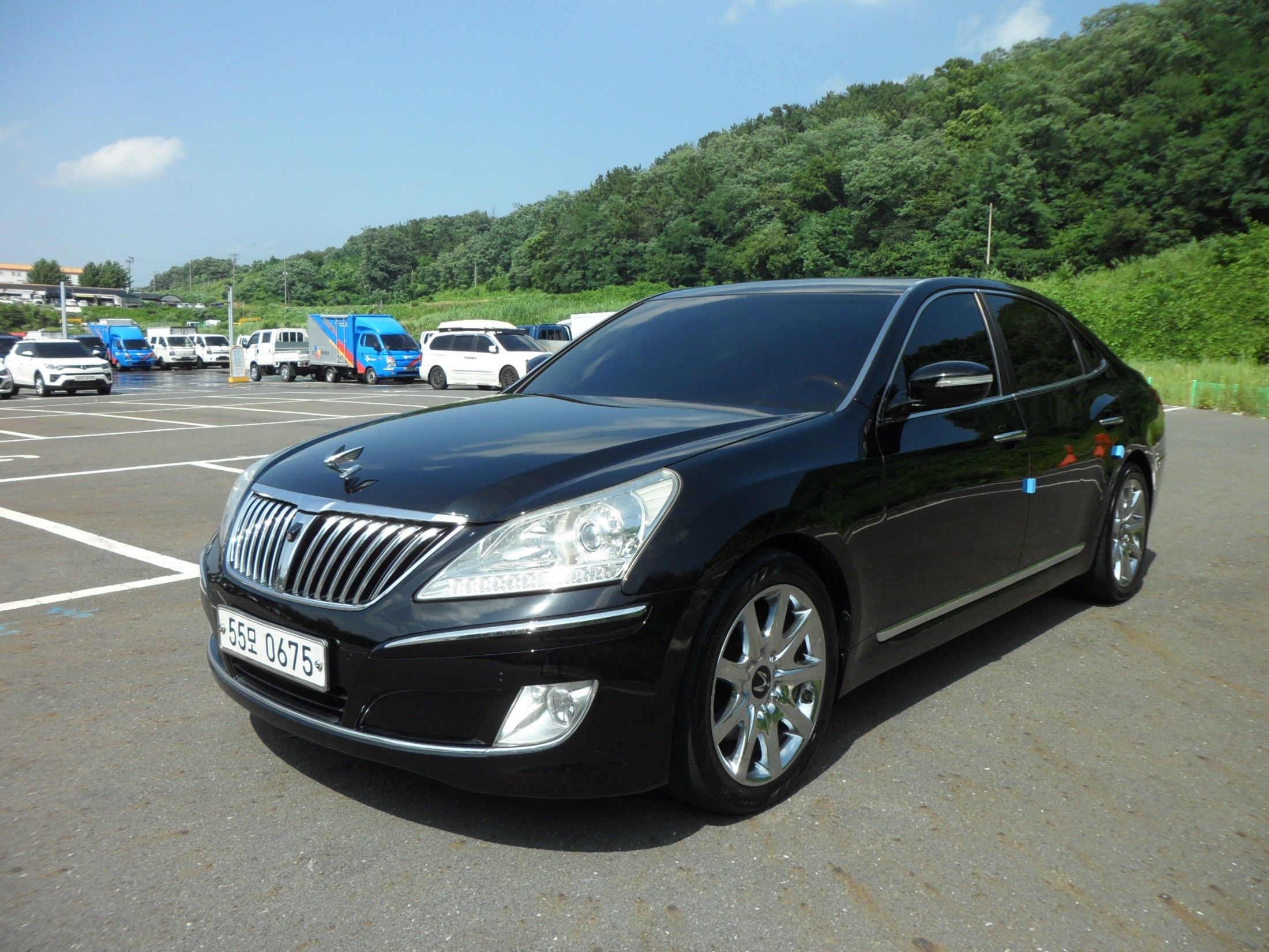 Hyundai Equus машина новый